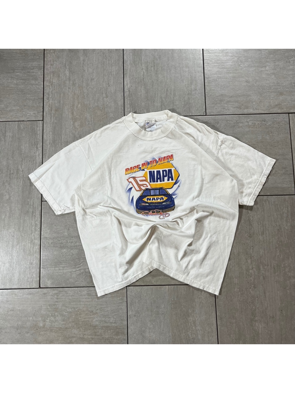 Vintage Gildan NAPA Racing Graphic T-Shirt XXL